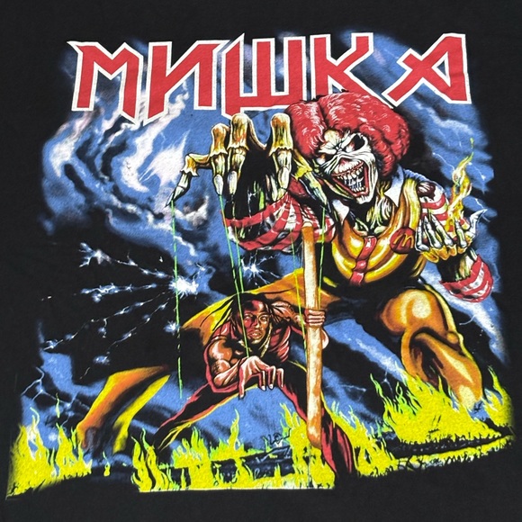Mishka “Travis Scott x McDonald’s” black XL Men’s t-shirt - Picture 1 of 4
